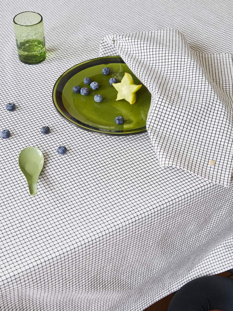 tablecloth organic cotton gustave caviar